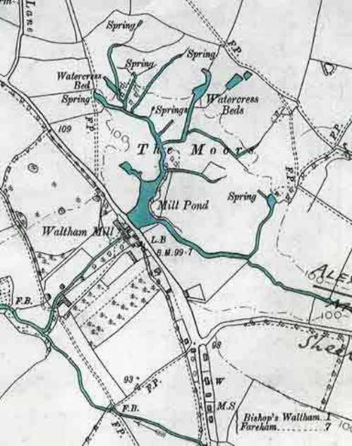 Map Supplied by Hampshire County Council